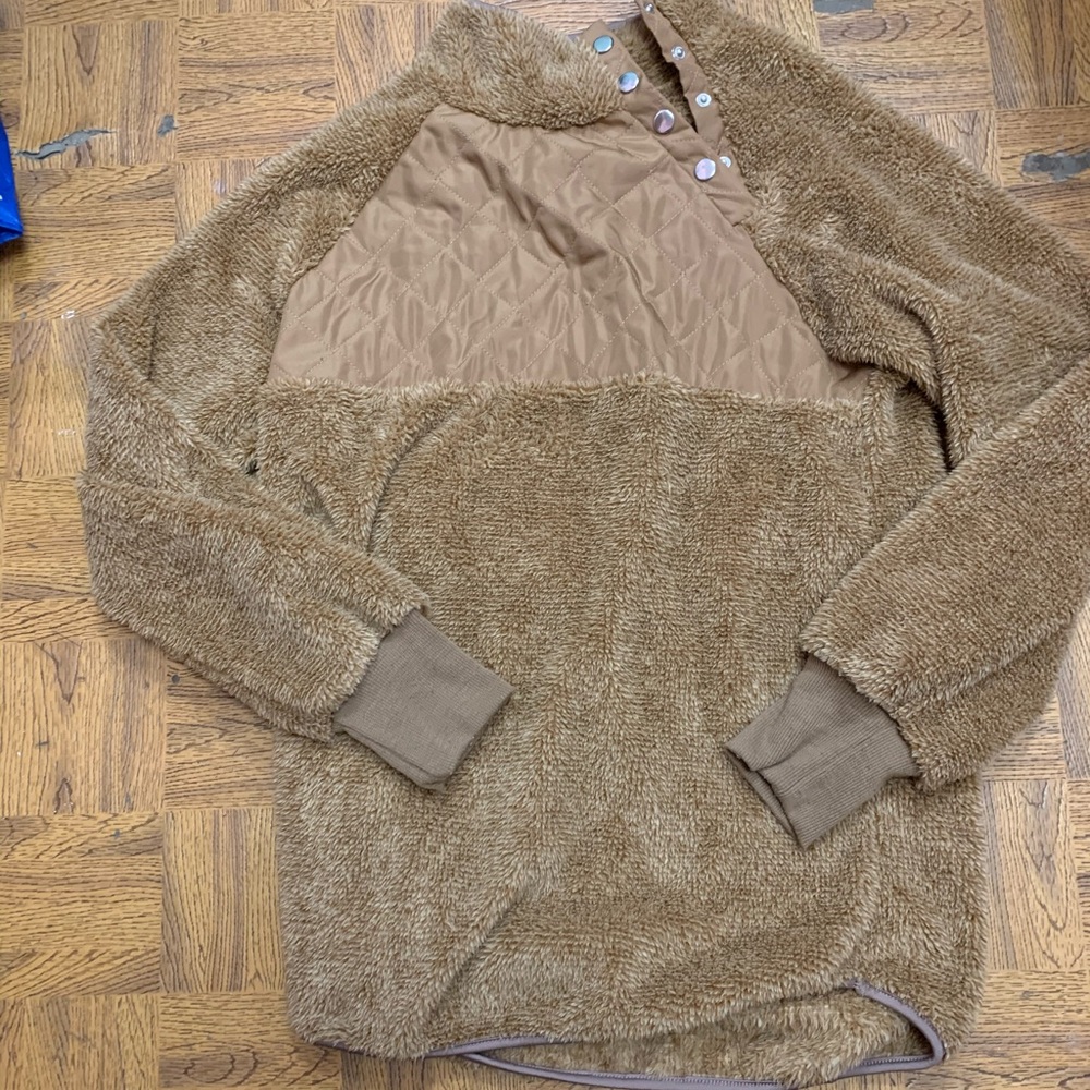 Fluffy jacket